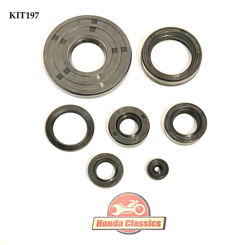 Engine & Gearbox Oil Seal Kit, 7-Piece - KIT197