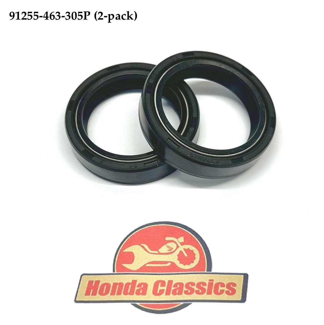 Front Fork Oil Seals (2-pack). 91255-463-305P Front Fork Oil Seals (2-pack). 91255-463-305P