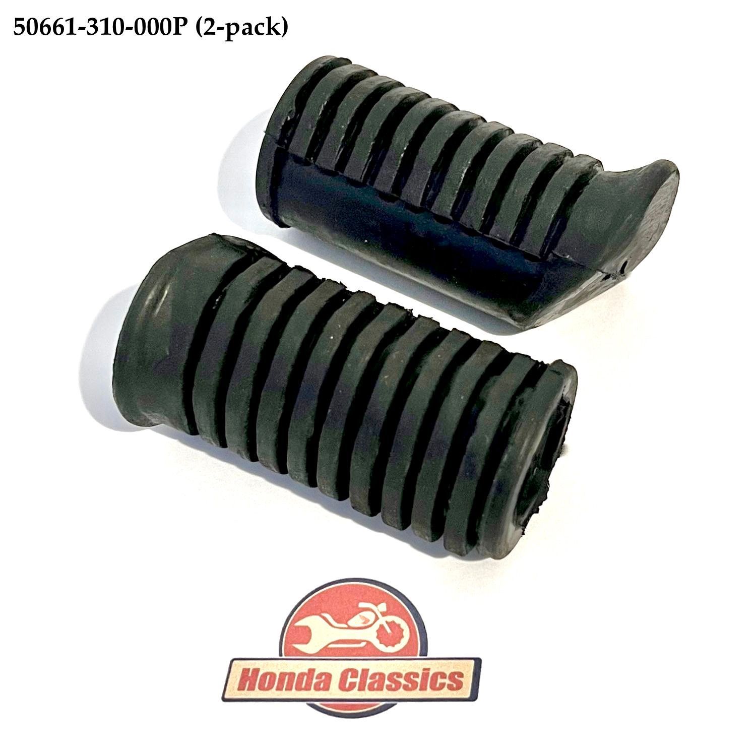 Footrest Rubbers, Front (2-pack) 50661-310-000P Footrest Rubbers, Front (2-pack) 50661-310-000P