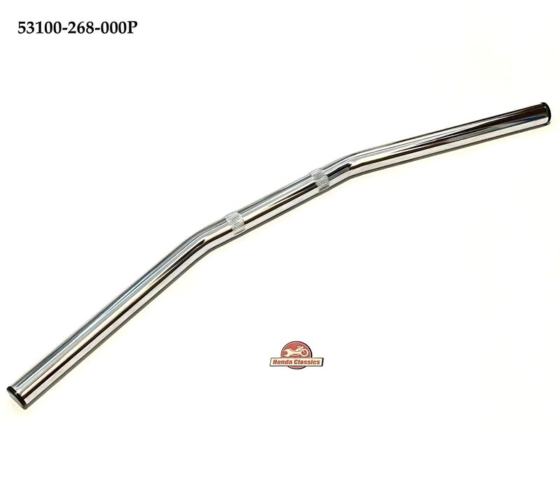 Handlebar Pipe, Chrome. 53100-268-000P