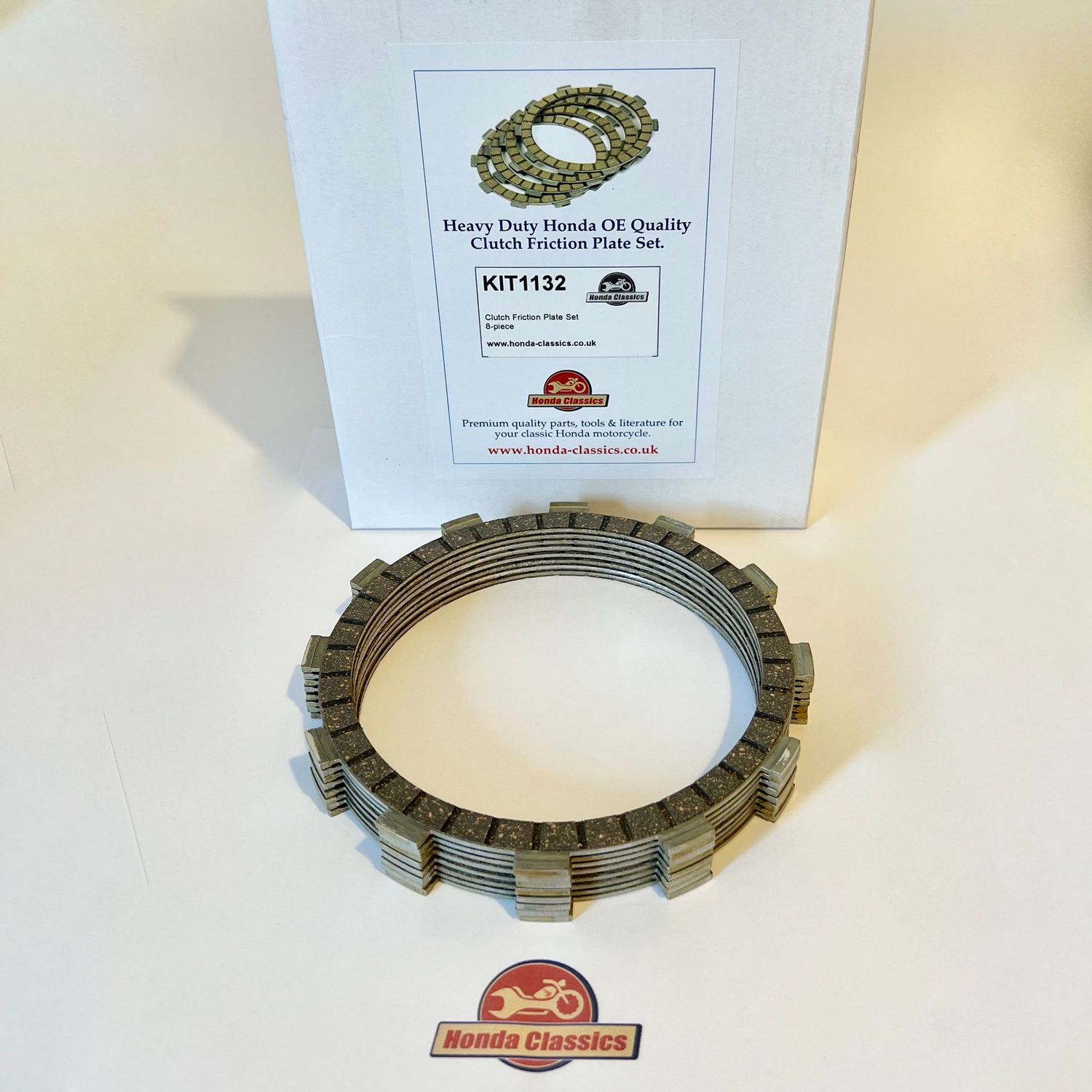Clutch Friction Plate Set (8-piece) - KIT1132 Clutch Friction Plate Set (8-piece) - KIT1132