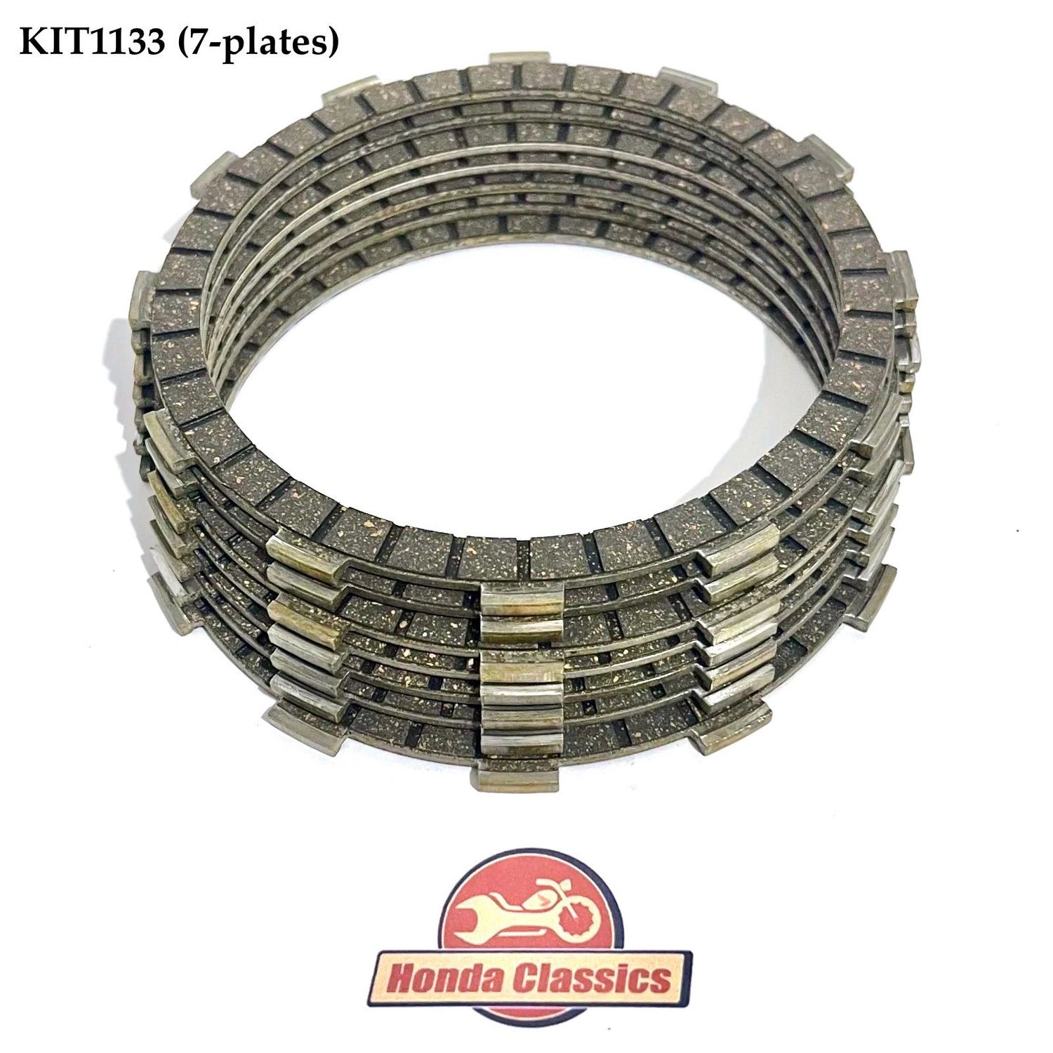 Clutch Friction Plate Set (7-piece) - KIT1133 Clutch Friction Plate Set (7-piece) - KIT1133