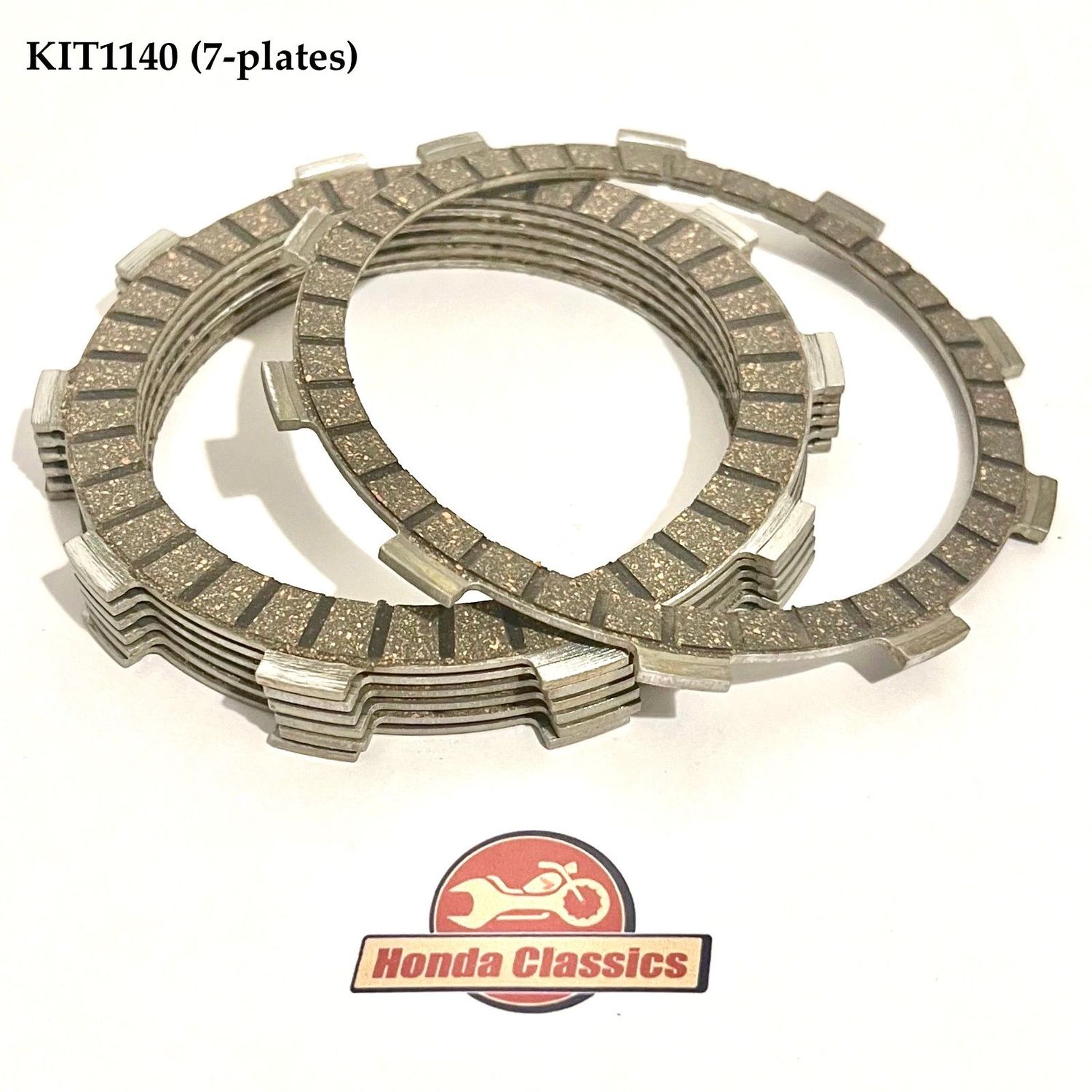 Clutch Friction Plate Set (7-piece) - KIT1140 Clutch Friction Plate Set (7-piece) - KIT1140