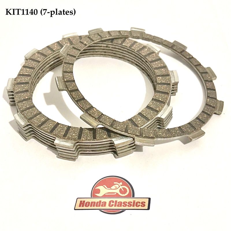 Clutch Friction Plate Set (7-piece) - KIT1140 Clutch Friction Plate Set (7-piece) - KIT1140
