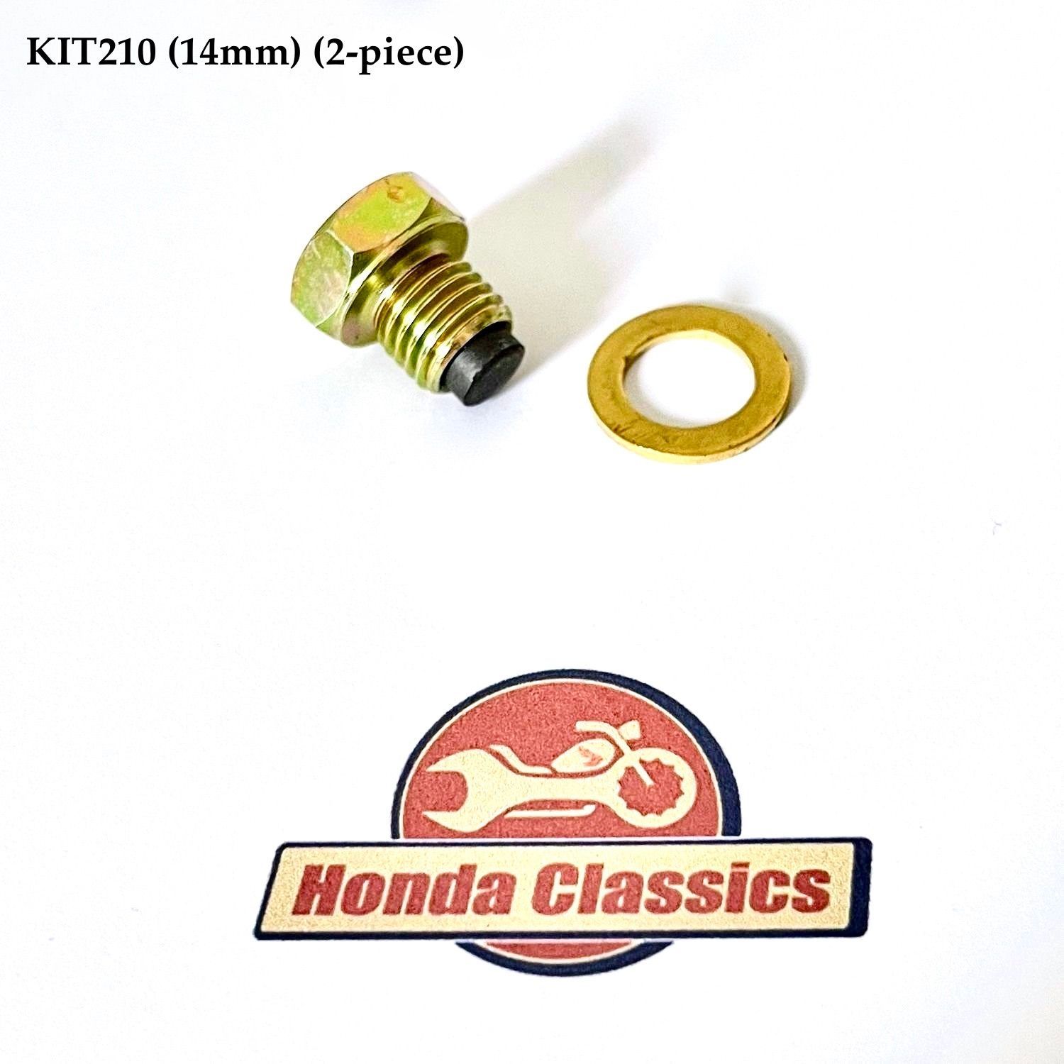 Engine Oil Sump MAGNETIC Drain Bolt & Washer, 14mm. KIT210