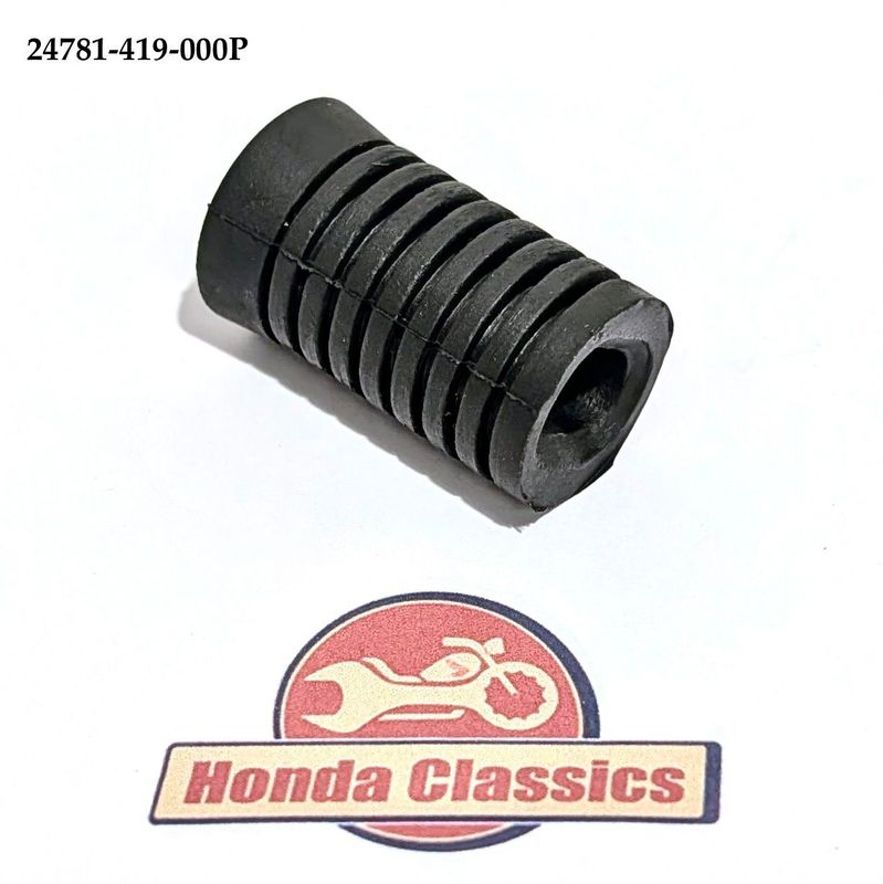 Rubber, Gear Change Pedal. 24781-419-000P Rubber, Gear Change Pedal. 24781-419-000P