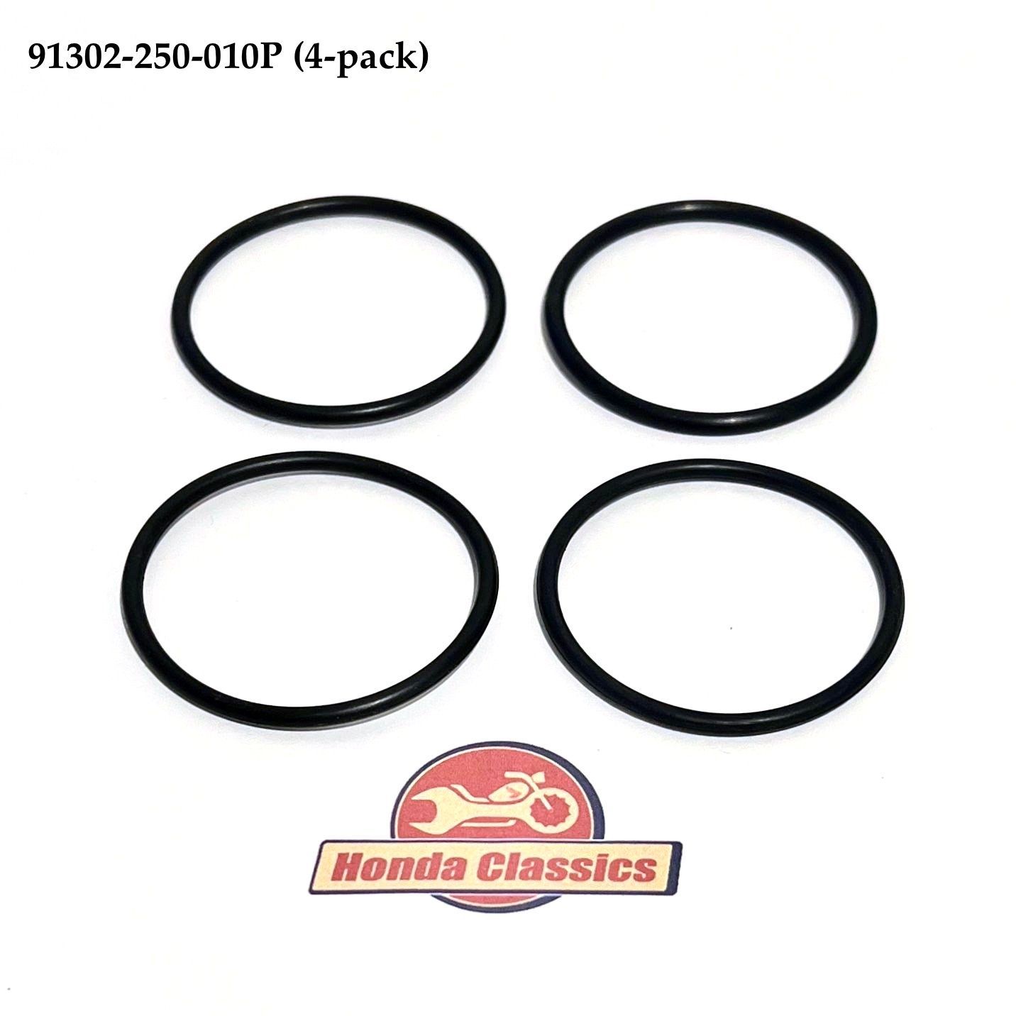 O-Ring, Tappet Cap Cover (4-pack). 91302-250-010P O-Ring, Tappet Cap Cover (4-pack). 91302-250-010P