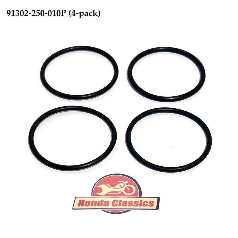 O-Ring, Tappet Cap Cover (4-pack). 91302-250-010P O-Ring, Tappet Cap Cover (4-pack). 91302-250-010P