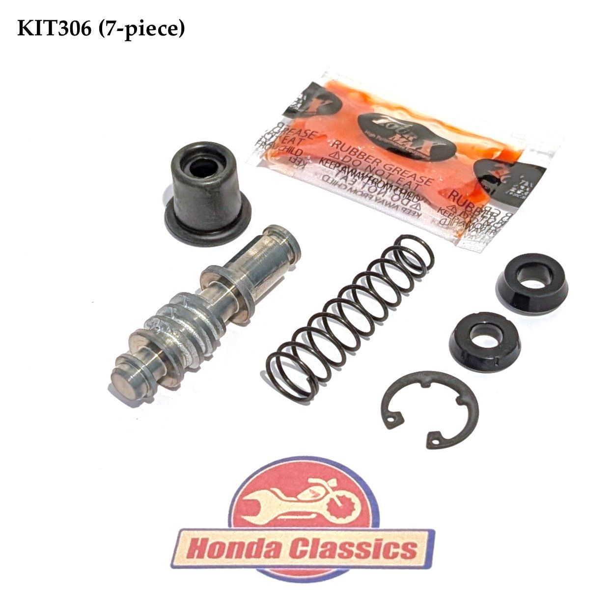 Front Brake Master Cylinder Repair Kit (7-piece) - KIT306 Front Brake Master Cylinder Repair Kit (7-piece) - KIT306