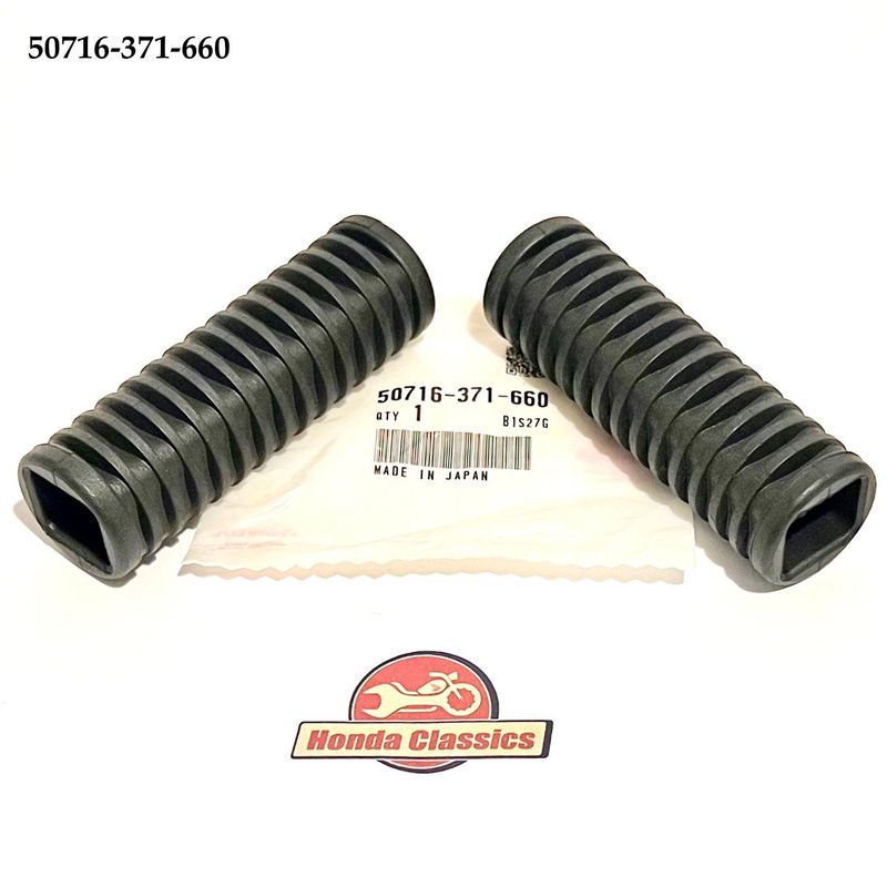 Passenger Footrest Rubbers (2-pack) 50716-371-660 Passenger Footrest Rubbers (2-pack) 50716-371-660