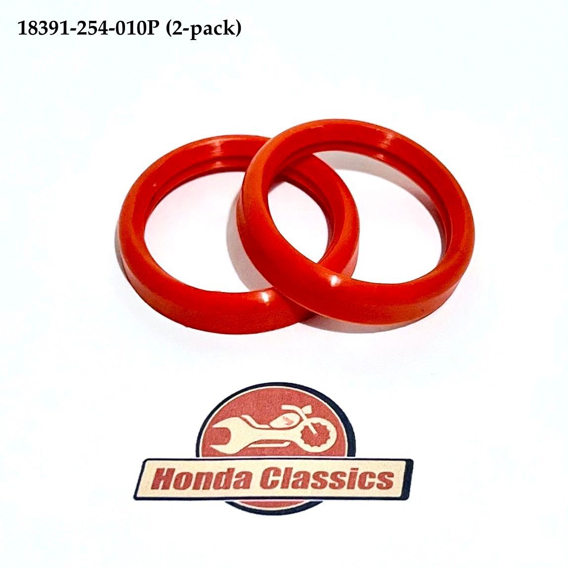 Silencer Packing Gasket, Pair. 18391-254-010P Silencer Packing Gasket, Pair. 18391-254-010P