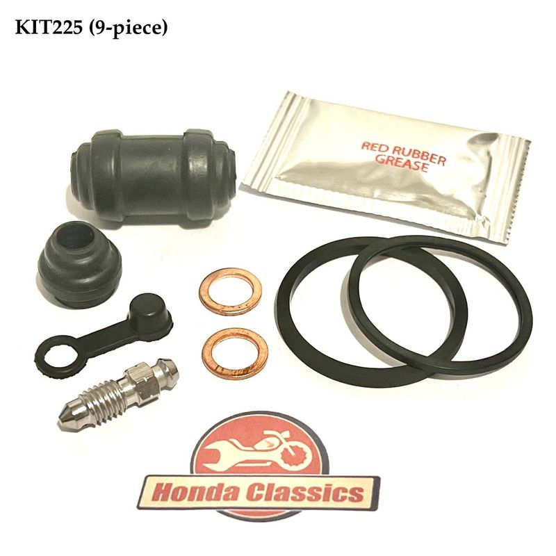 Rear Brake Caliper Repair Kit - KIT225