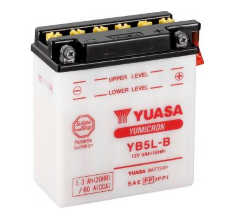 Battery, Yuasa YB5L-B - BAT002