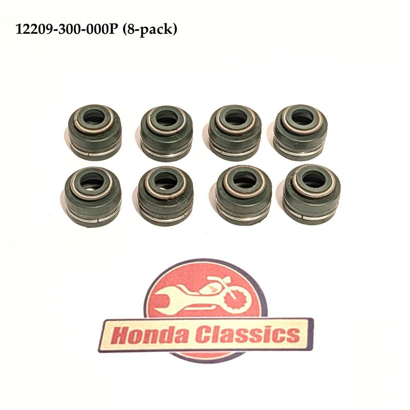 Valve Guide Stem Seals (8-pack). 12209-300-000P