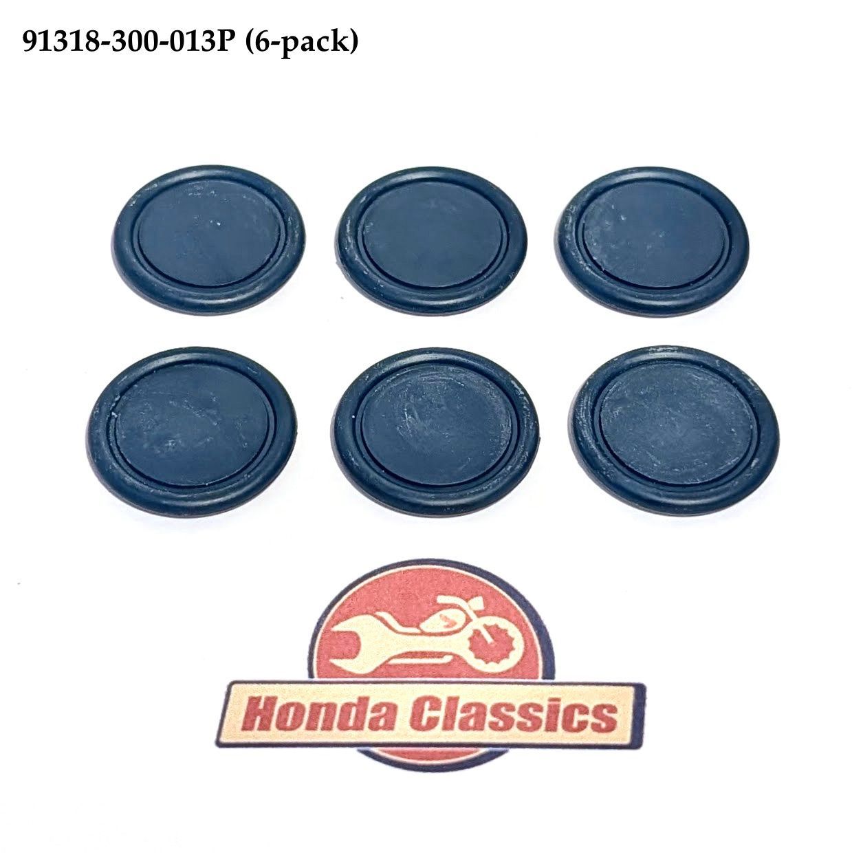 Cylinder Head Rubber Sealing Plugs (6-pack) 91318-300-013P Cylinder Head Rubber Sealing Plugs (6-pack) 91318-300-013P