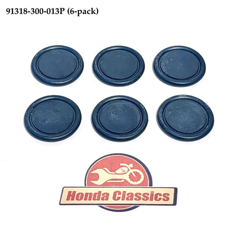 Cylinder Head Rubber Sealing Plugs (6-pack) 91318-300-013P Cylinder Head Rubber Sealing Plugs (6-pack) 91318-300-013P