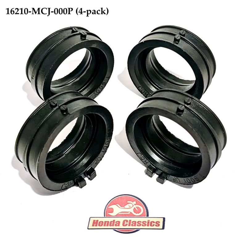 Carburettor Inlet Insulator Rubbers (4-pack) 16210-MCJ-000P
