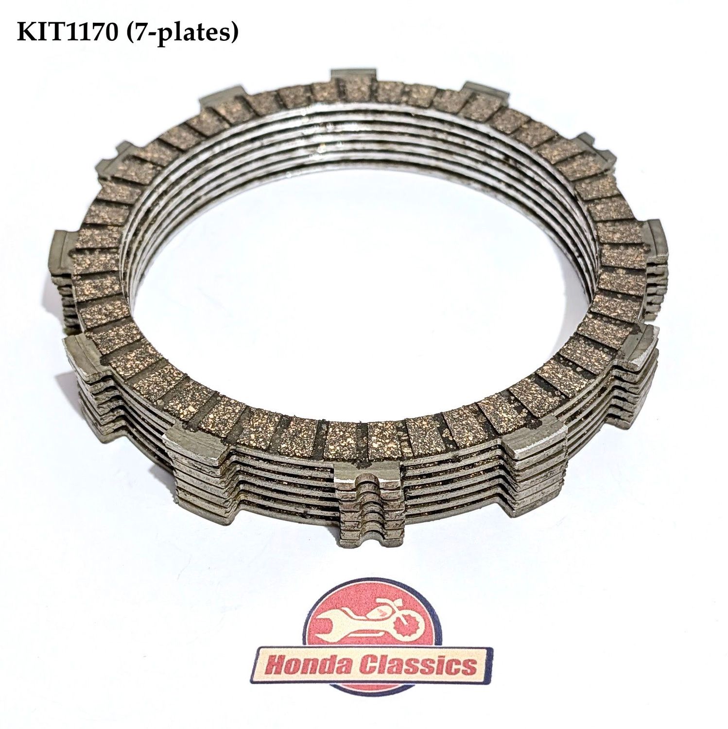 Clutch Friction Plate Kit (7 x Plates). KIT1170