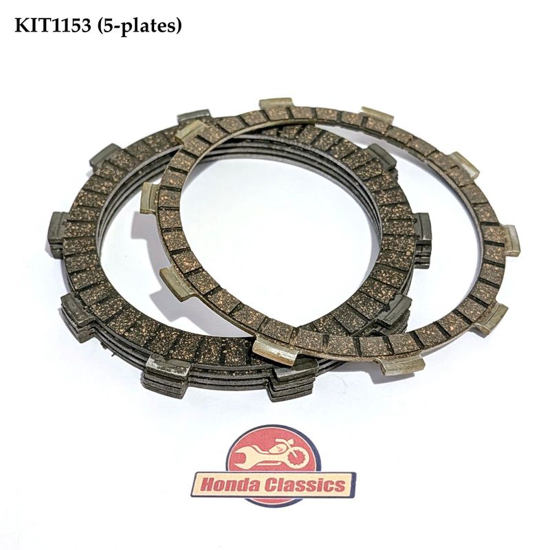 Clutch Friction Plate Set (5-plates). KIT1153