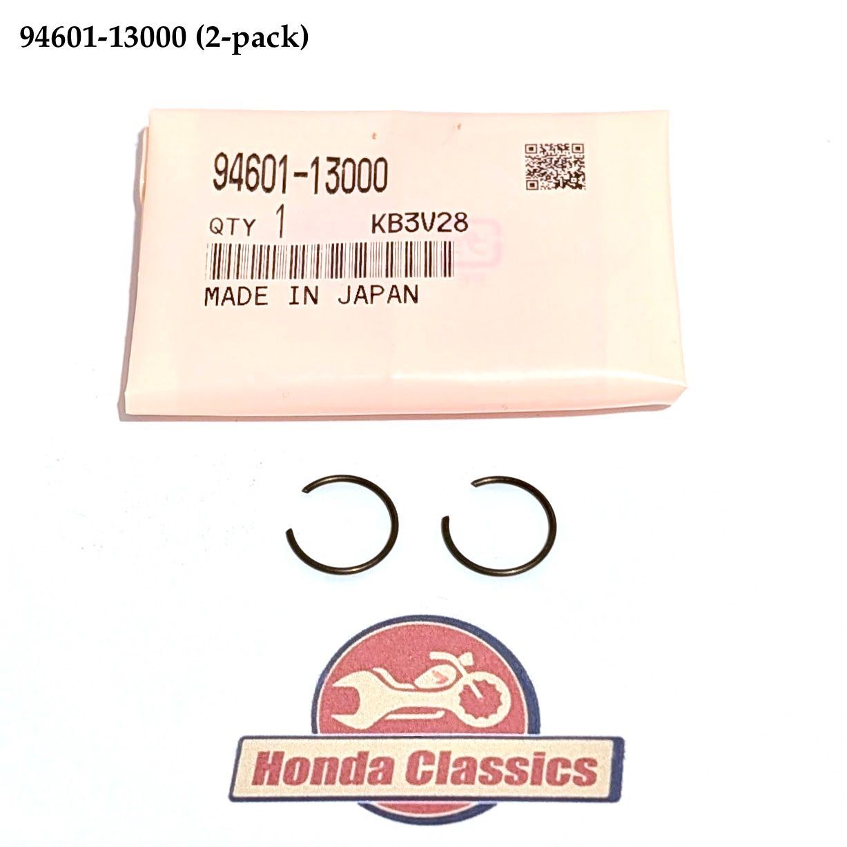 Piston Circlip, 13mm (2-pack) 94601-13000