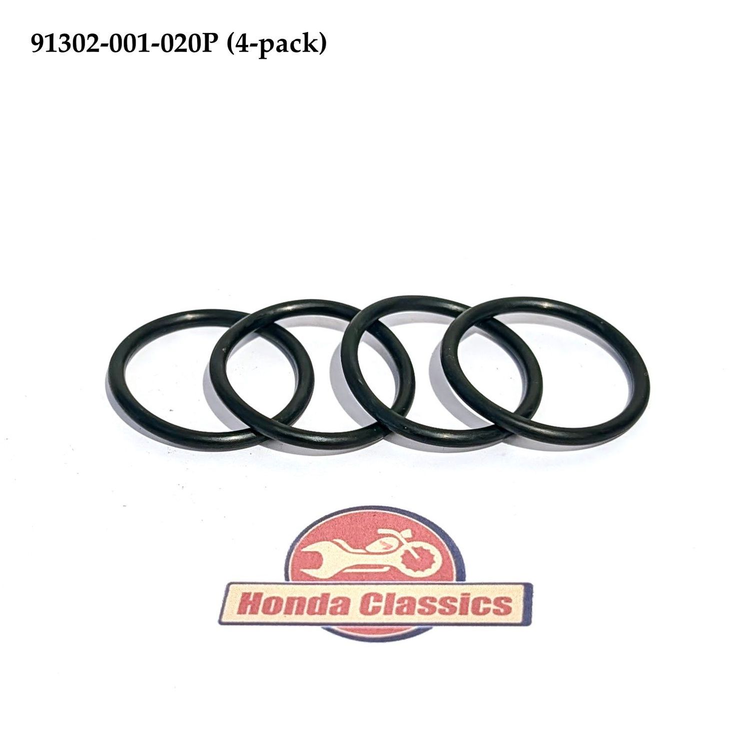 O-Ring, Tappet Cap Cover (4-pack). 91302-001-020P (4)