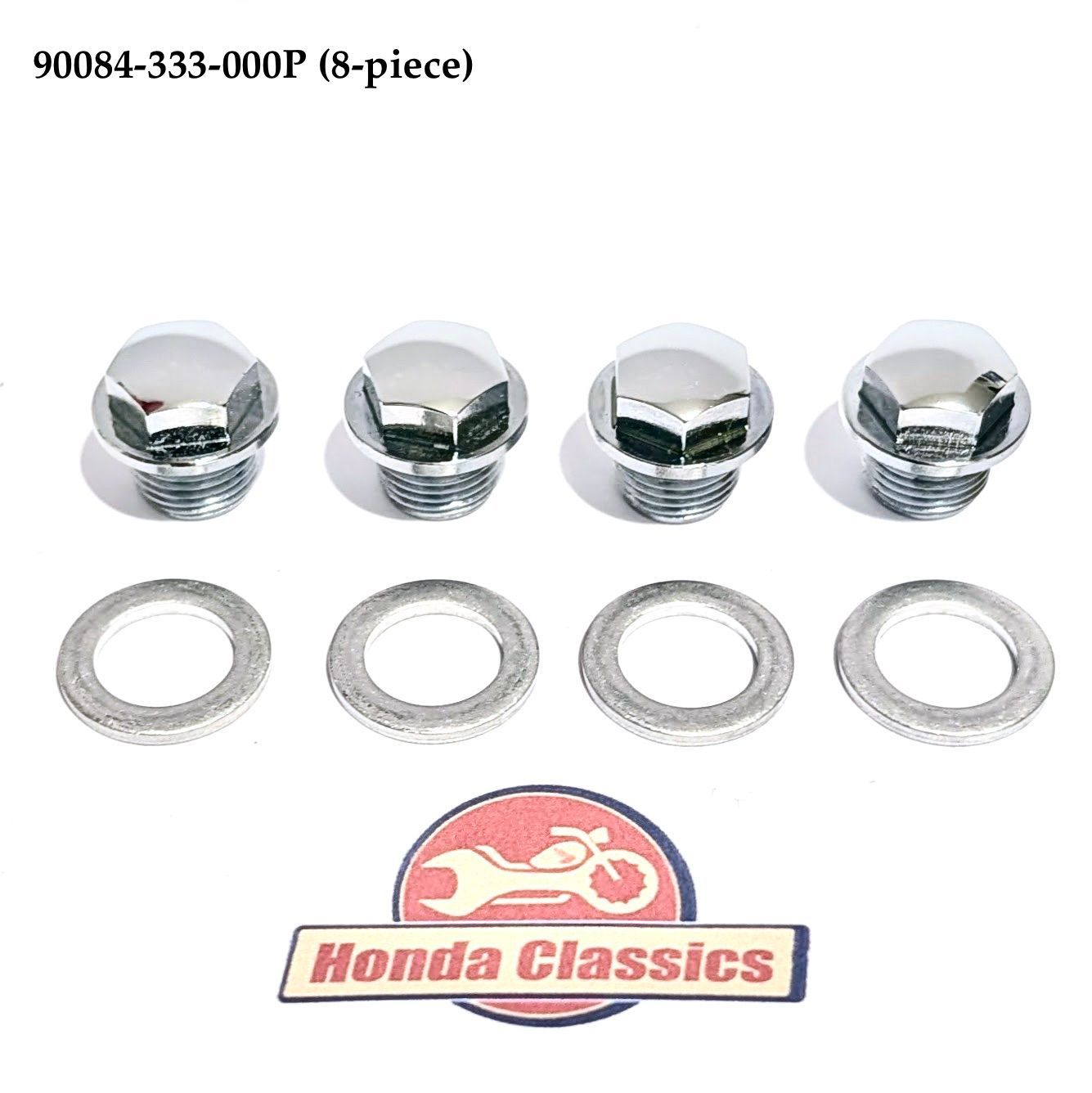 Camshaft End Bolts & Washer (8-piece). 90084-333-000P Camshaft End Bolts & Washer (8-piece). 90084-333-000P