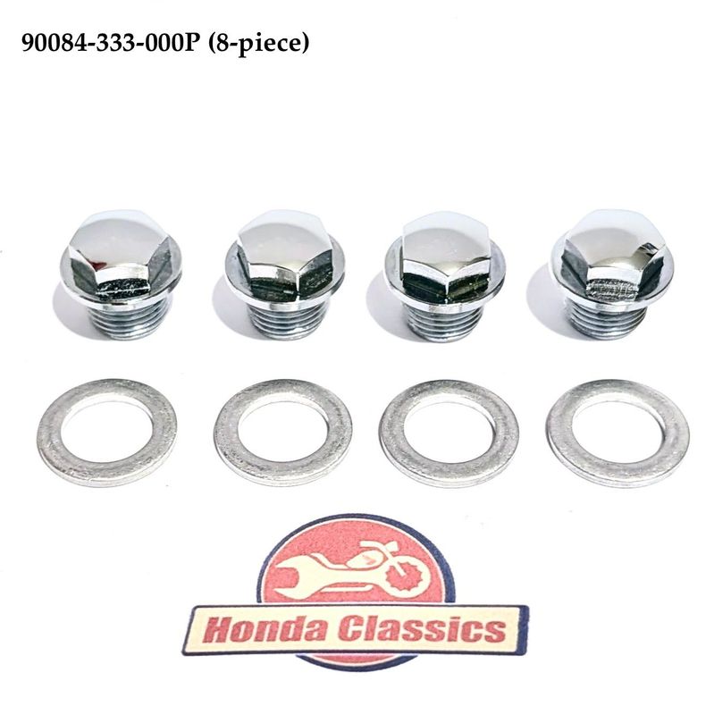 Camshaft End Bolts & Washer (8-piece). 90084-333-000P Camshaft End Bolts & Washer (8-piece). 90084-333-000P
