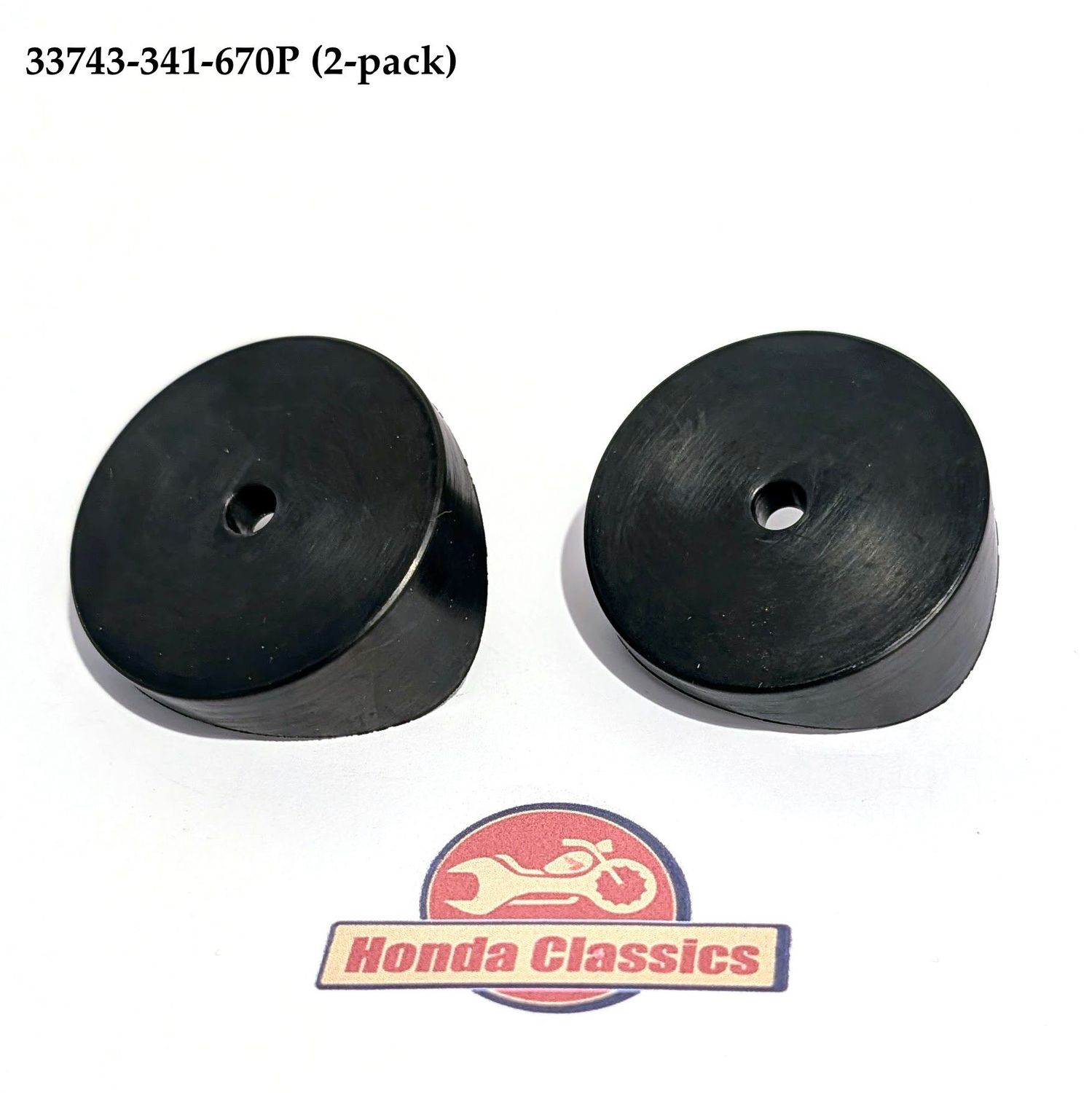 Rubber Base for Reflex Reflector (2-pack). 33743-341-670P Rubber Base for Reflex Reflector (2-pack). 33743-341-670P
