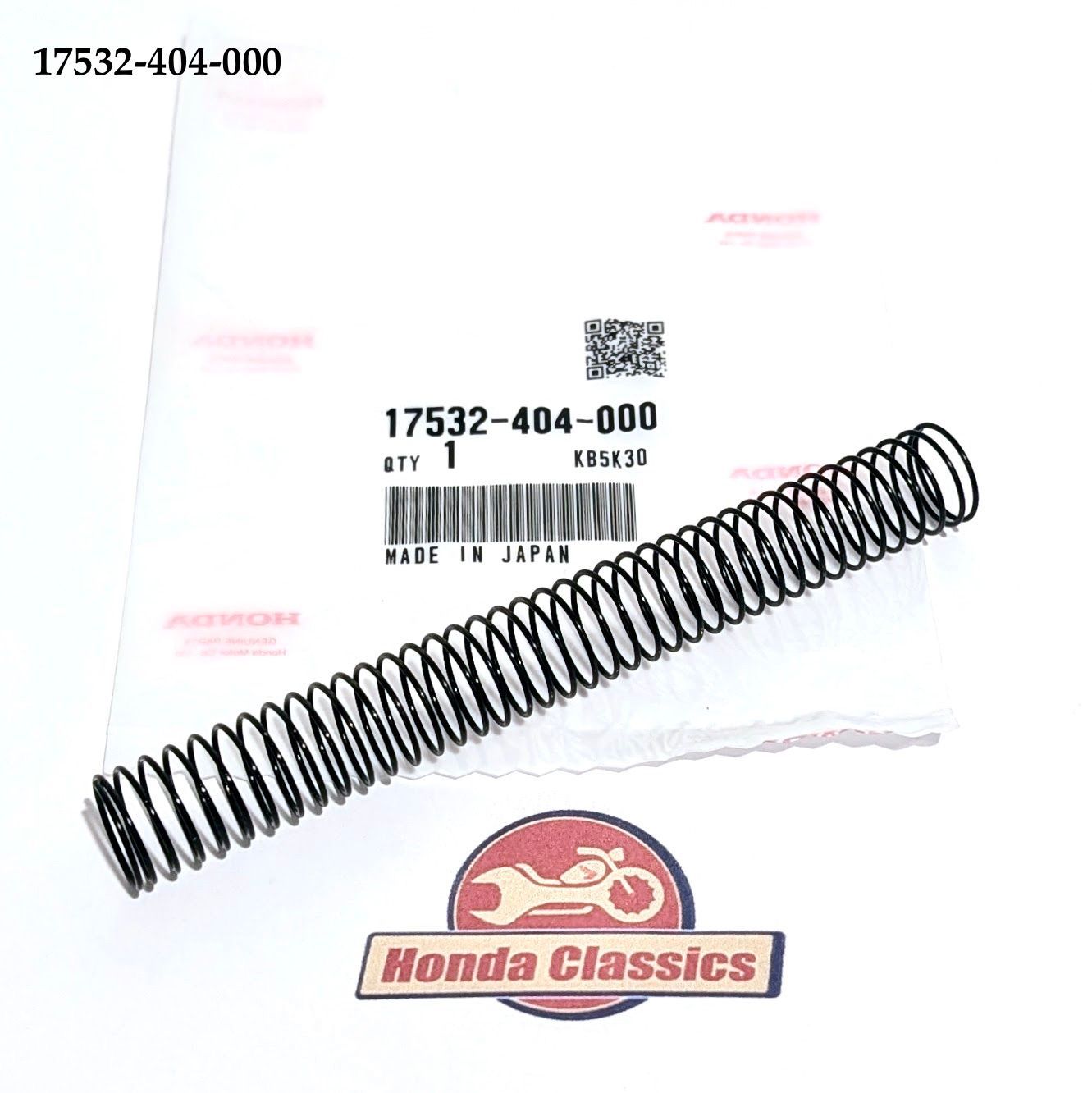 Spring, Fuel Tube/Pipe. 17532-404-000 Spring, Fuel Tube/Pipe. 17532-404-000