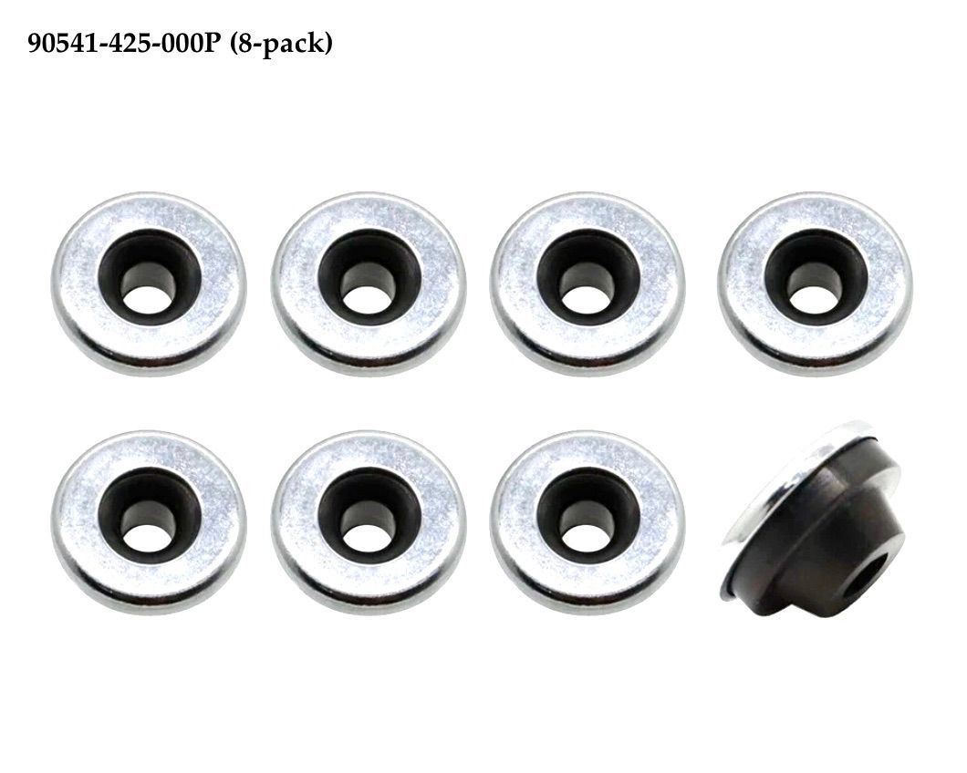 Rubber Mounting, Cylinder Head Cover Bolts (8-pack). 90541-425-000P Rubber Mounting, Cylinder Head Cover Bolts (8-pack). 90541-425-000P