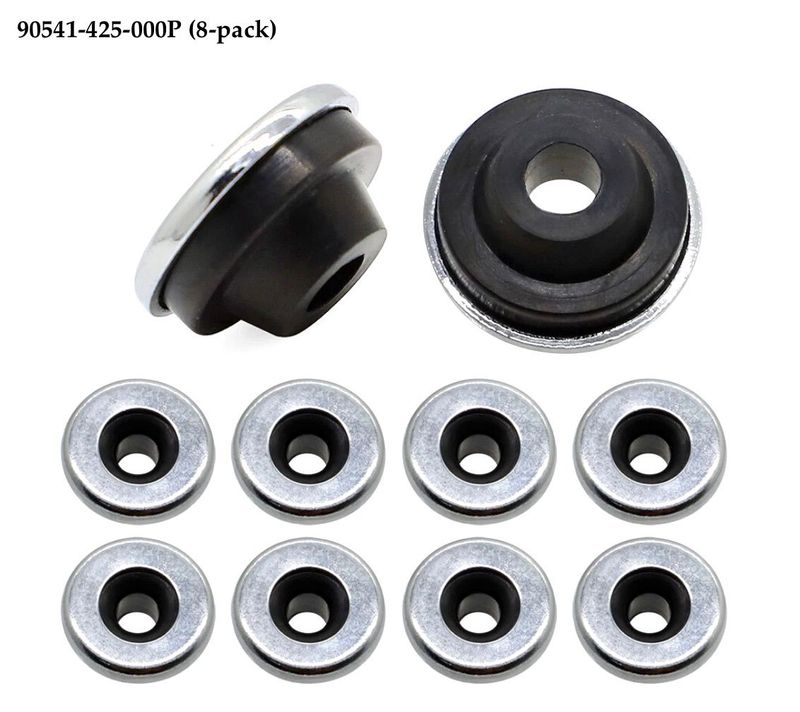 Rubber Mounting, Cylinder Head Cover Bolts (8-pack). 90541-425-000P