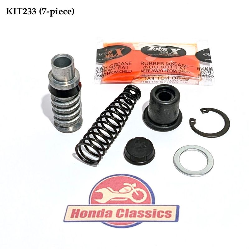 Clutch Master Cylinder Repair Kit (7-piece). KIT233 Clutch Master Cylinder Repair Kit (7-piece). KIT233