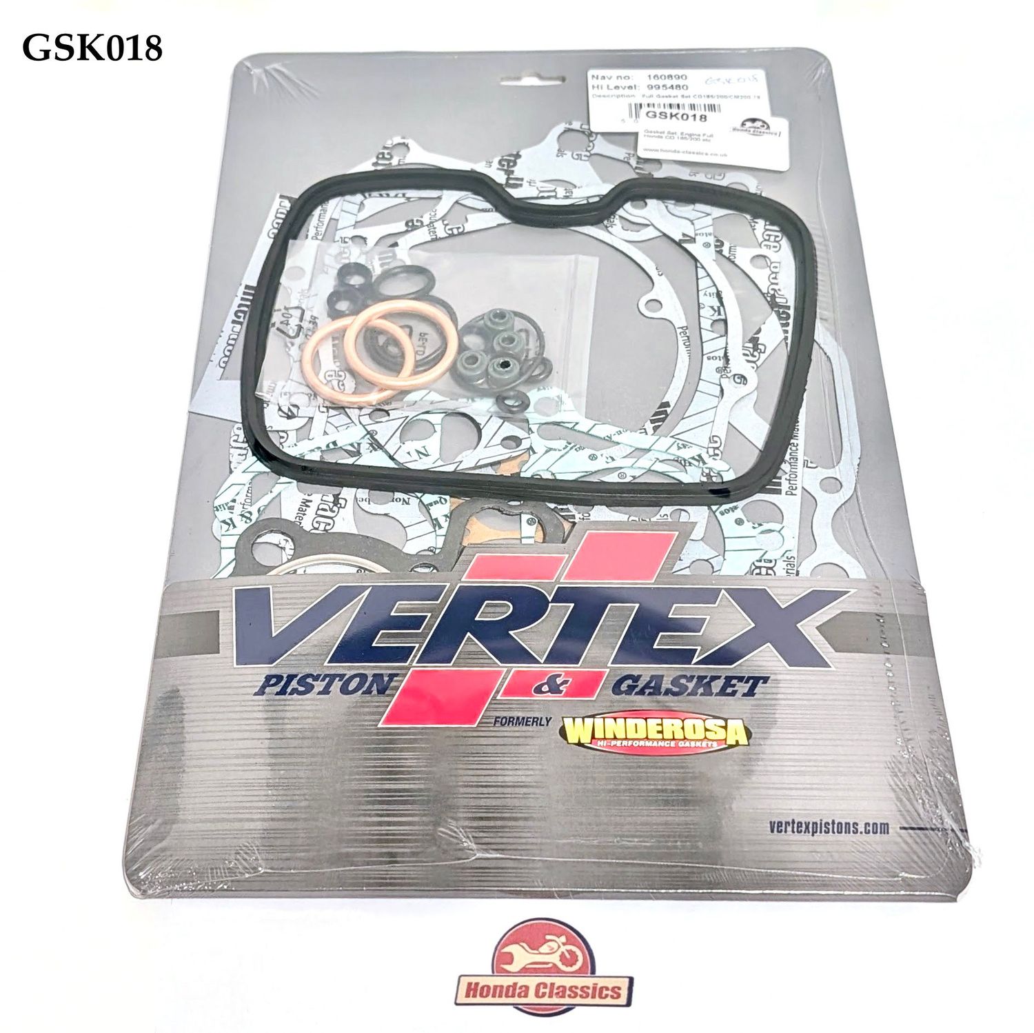 Engine Gasket Set, Full - GSK018