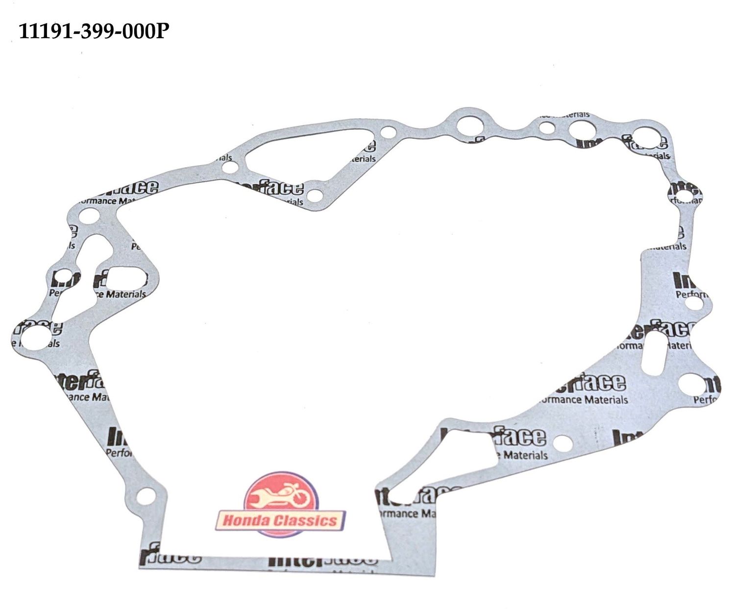 Gasket, Crankcase Half. 11191-399-000P