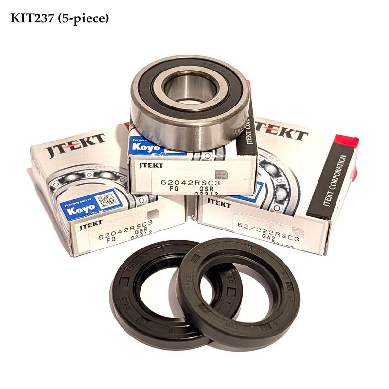 Rear Wheel Bearings & Dust Seal Set (5-piece) - KIT237 Rear Wheel Bearings & Dust Seal Set (5-piece) - KIT237