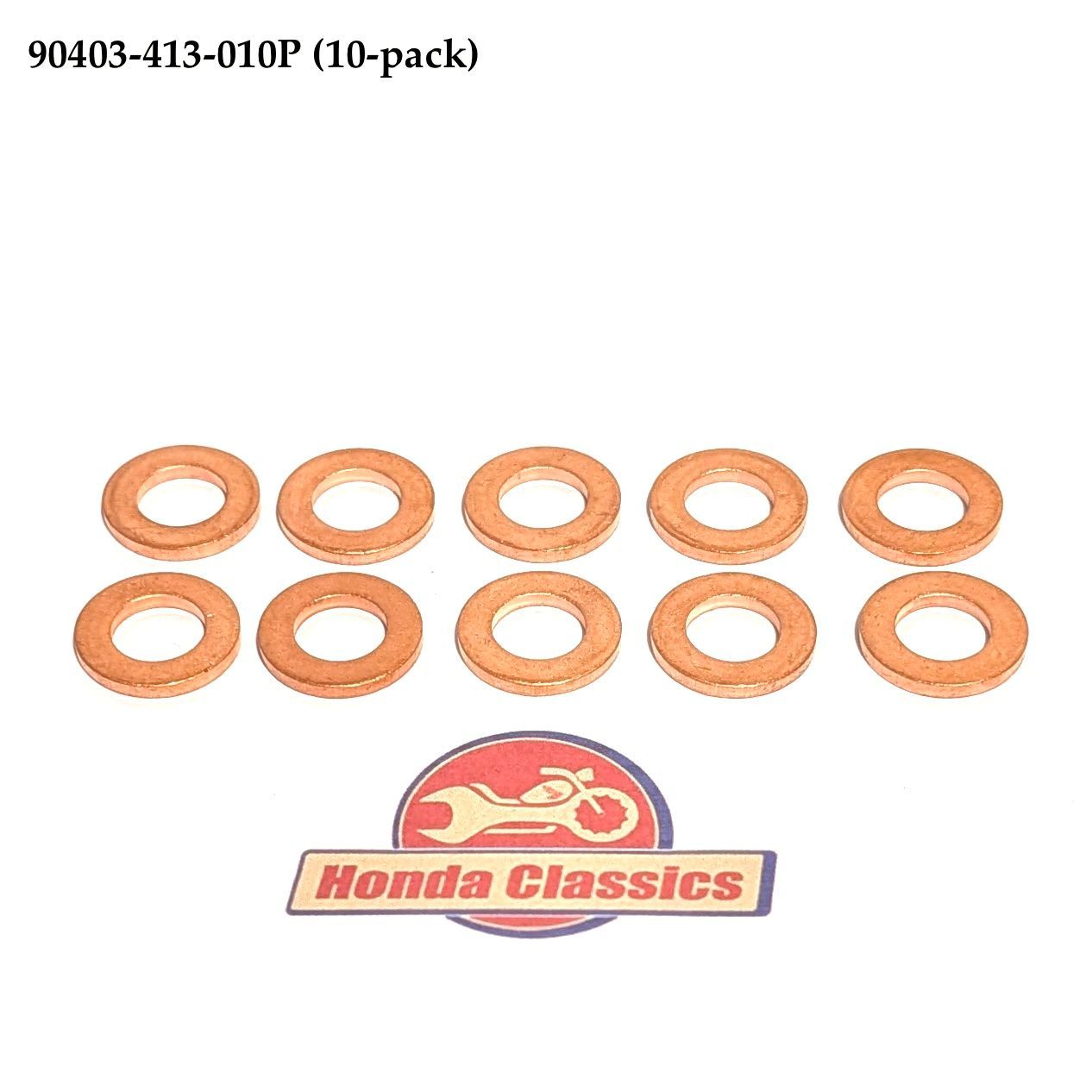 Sealing Washers, 10mm (10-pack). 90403-413-010P Sealing Washers, 10mm (10-pack). 90403-413-010P