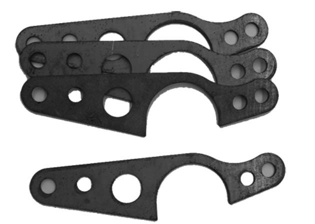 4 Bar Axle Mounts (Welded, pair)