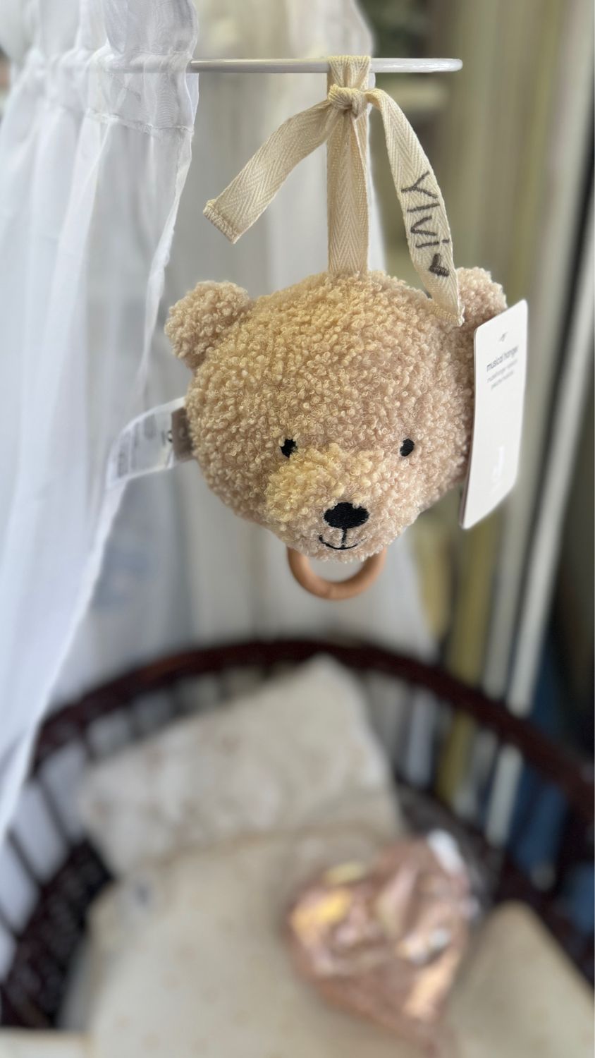Spieluhr Bär bestickt, Spieluhr Teddy, Spieluhr Baby, Spieluhr, Spieluhr, Teddybär, Spieluhr personalisiert, Babygeschenke, Geschenk Geburt