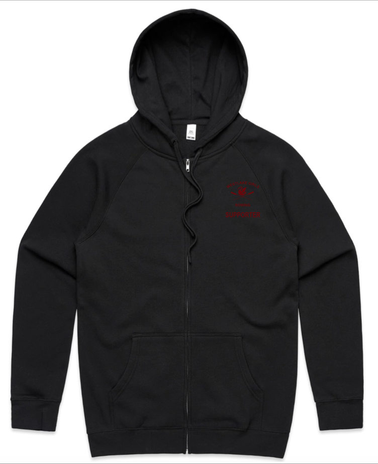 Supporter Sweatshirt - Unisex - Black or Grey Marle (WGR002/WGR003)