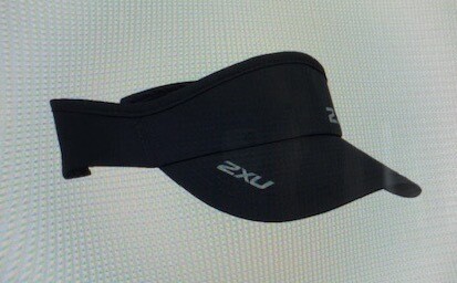 *Recommended* Rower/Coxswain 2xu Visor - Black