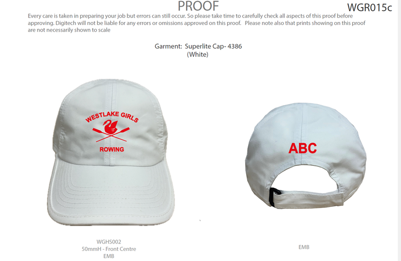 **NEW** White Superlight Cap