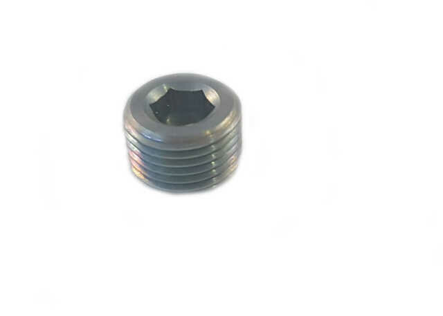 Tulppa, kuusiokolo - 1/8" NPT Ruostumatonta terästä
