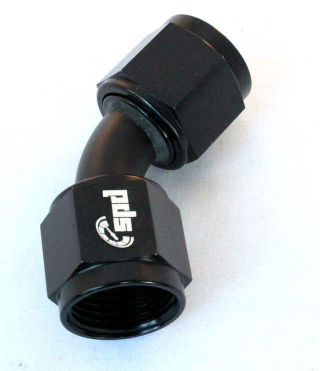Jatkoliitin AN6 45° naaras-naaras