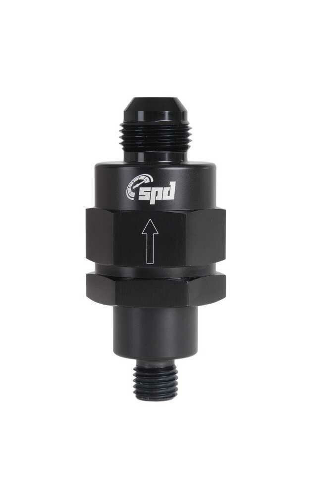 SPD V2 Takaiskuventtiilit full-flow AN6 - AN8 musta