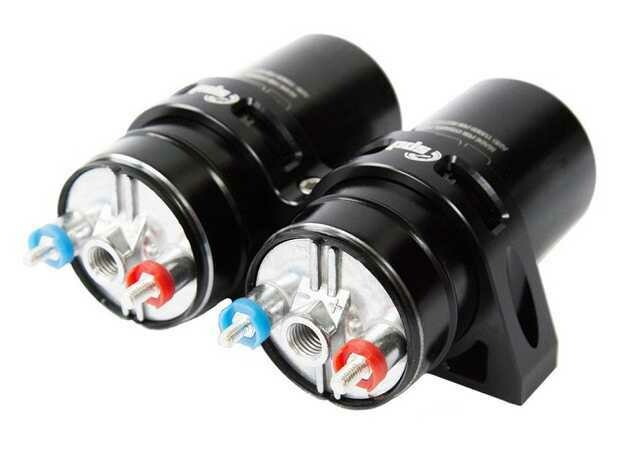 2kpl Polttoainepumput (340 Black) + Tuplakiinnike