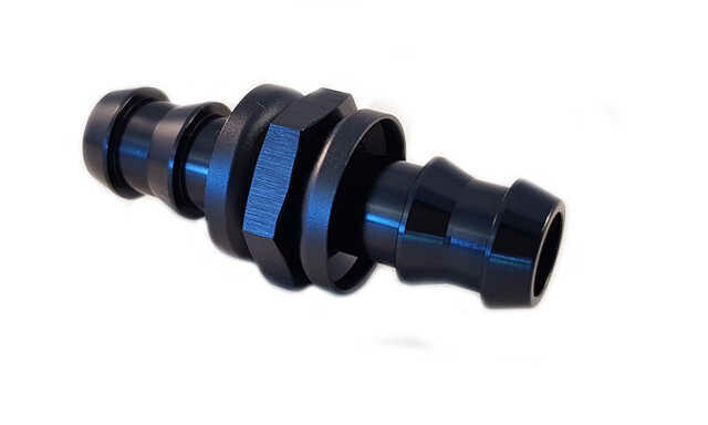 AN8 Jatkoliitin Suora push-on (12,7mm letkulle)