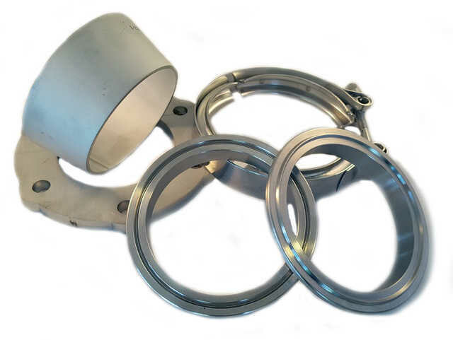 Holset Super HX40 4-pulttinen - 3" v-band kit RF