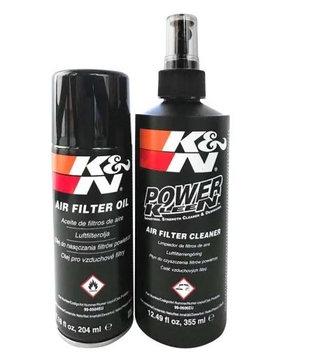 K&n suodatinöljy + cleaner