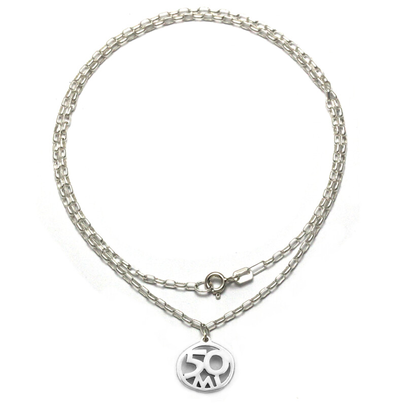 50 Mile Necklace Sterling Silver