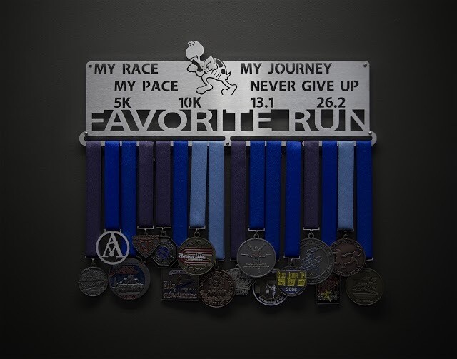 Favorite Run Display My Race My Pace My Journey